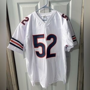 NWOT Chicago Bears Khalil Mack White Football Jersey with Number #52 XL